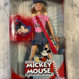 Disney Mickey Mouse Barbie Doll 2004 NRFB